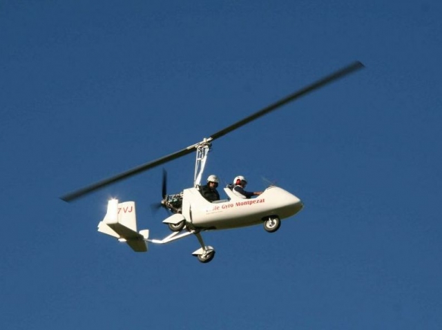 Autogiro en Saint Exupery 